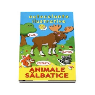 Autocolante ilustrative. Animale salbatice