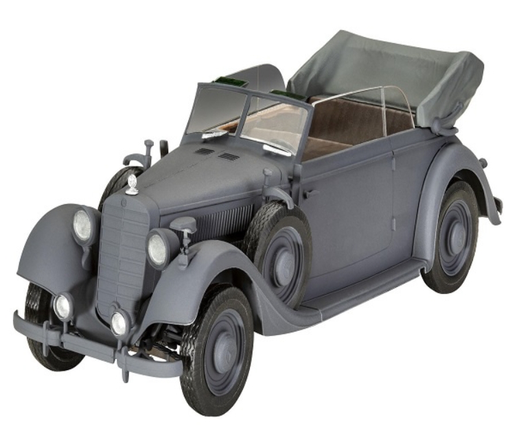 Automacheta Typ 320 (W142) Cabriolet, scara 1:35 (nivel 4), cu 150 piese