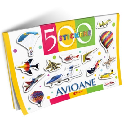 Avioane- 500 stickere
