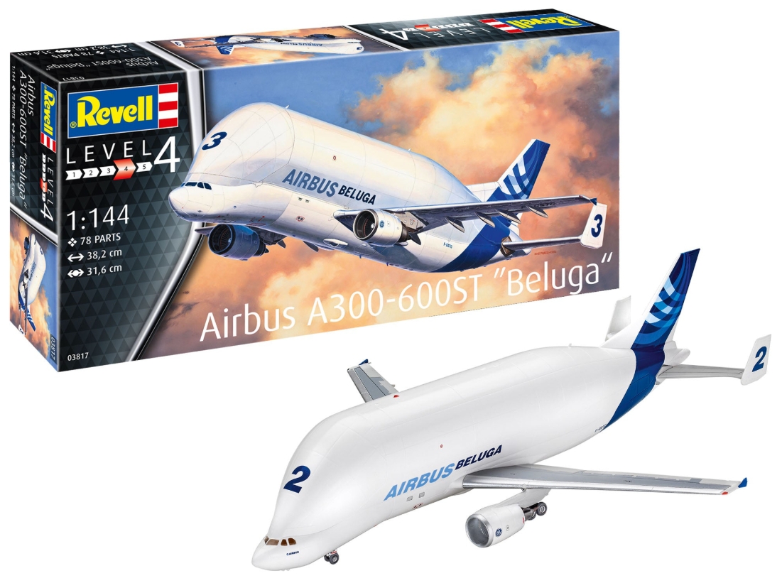 Avion Revell Airbus A300-600St Beluga Scara 1:144