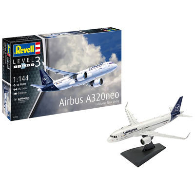 Avion Revell Airbus A320Neo Lufthansa New Livery Scara 1:144