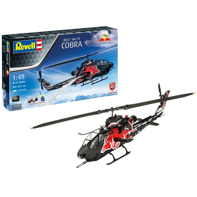 Avion Revell Gift Set Ah-1F Cobra: Flying Bulls 25Th Anniv. Scara 1:48