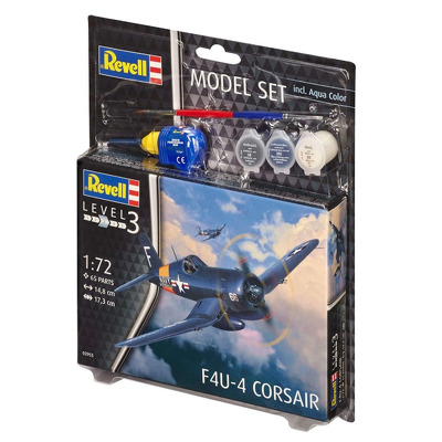 Avion Revell Model Set F4U-4 Corsair Scara 1:72