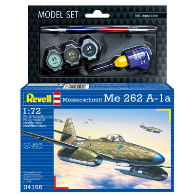Avion Revell Model Set Messerschmitt Me 262 A1A Scara 1:72