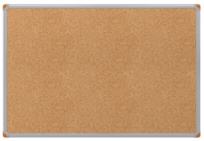 Avizier din pluta cu rama din aluminiu 1200x900