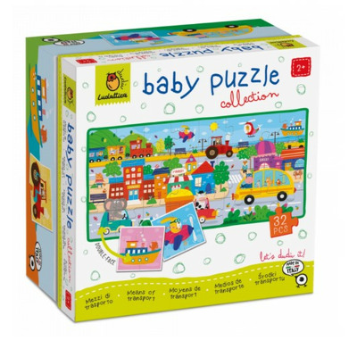 Baby Puzzle - Mijloace de Transport, Ludattica, +2 ani