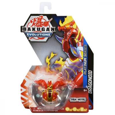 Bakugan figurine metalice dragonul rosu