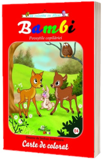 Bambi - Povestile copilariei (Carte de colorat)
