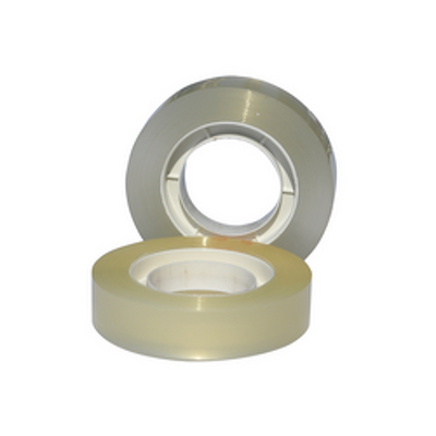 Banda adeziva 18mm x 33 m, 40 microni, ambalata individual, Optima - transparent