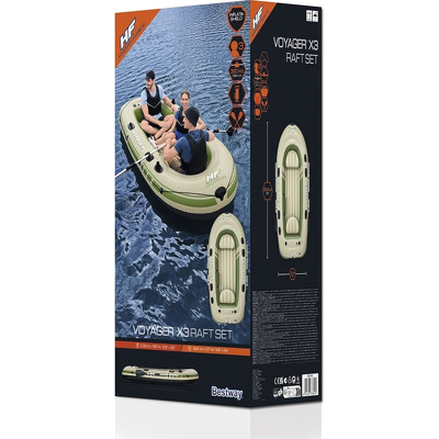 Barca Gonflabila 3 persoane Bestway Voyager