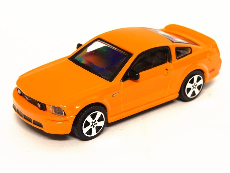 Bburago Ford Mustang 1:43 Silver - Macheta auto die-cast BB30119