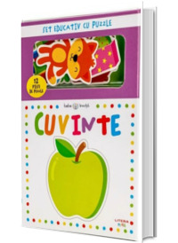 Bebe invata. Cuvinte. Set educativ cu puzzle