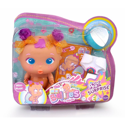 Bebelus The Mini Bellies Mini Muak Fetita cu par mov
