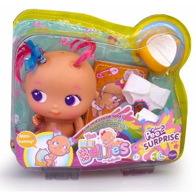 Bebelus The Mini Bellies Mini Yummy Fetita cu par roz