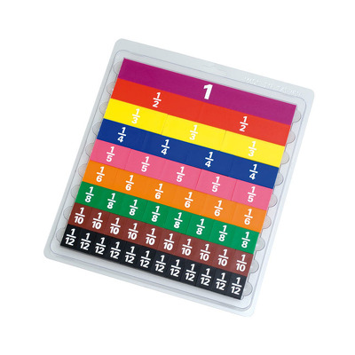 Benzi fractii set 51 piese colorate
