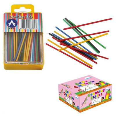 Betisoare scolare colorate din plastic Ark