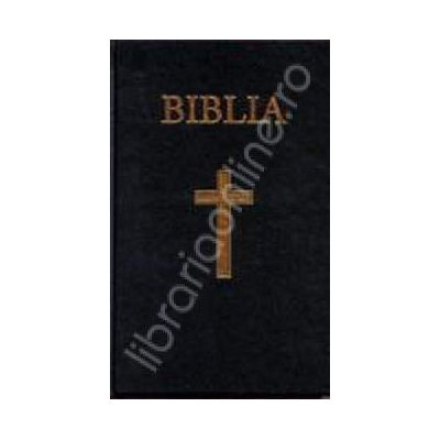 Biblia cu coperta cartonata pe culoarea negru (50832)