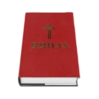 Biblia Sau Sfanta Scriptura - Coperti din piele cu fermoar, Format A5