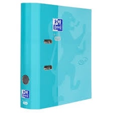 Biblioraft Oxford School Touch, carton color soft touch, cotor 88mm, rotunjit - aqua