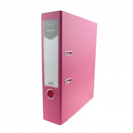 Biblioraft plastifiat 50mm Premium Daco roz