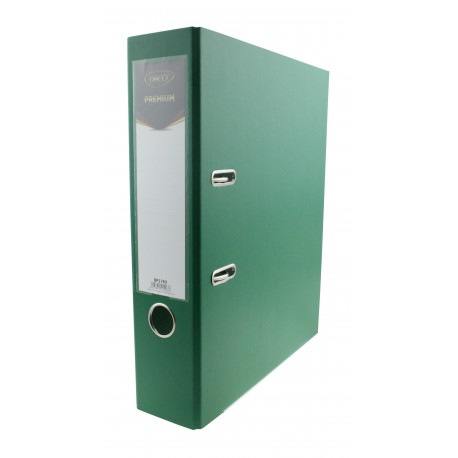 Biblioraft plastifiat 50mm Premium Daco verde