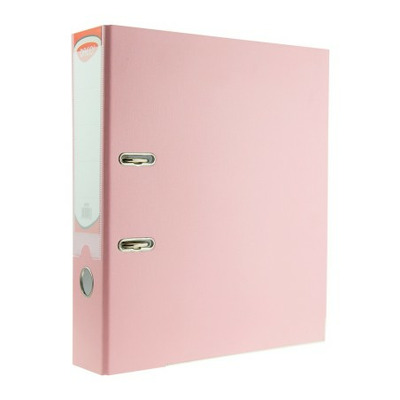 Biblioraft plastifiat 75 mm Roz