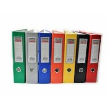 Biblioraft plastifiat, cotor de 5 cm, verde, Taff