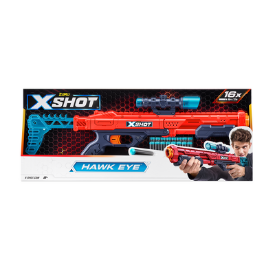 Blaster X-SHOT Hawk Eye, 16 proiectile