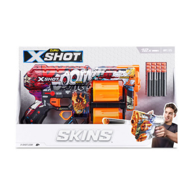 Blaster X-SHOT Skins Dread, 12 proiectile