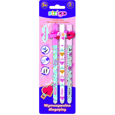 Blister Strigo pix cerneala cu stergere, LOVEX 3