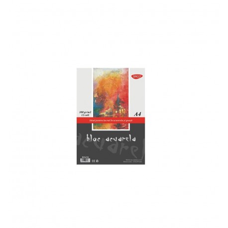Bloc A4 acuarela 300g 12 file