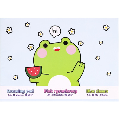Bloc de desen A4 cu 20 file 90g