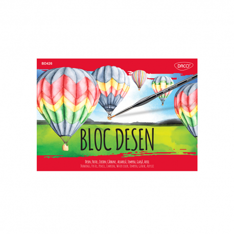 Bloc desen A4 cu 15 file 250g Bloc desen A4 cu 15 file 250g