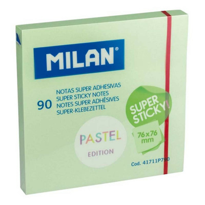 Bloc notes adeziv 76x76 verde pal, Milan