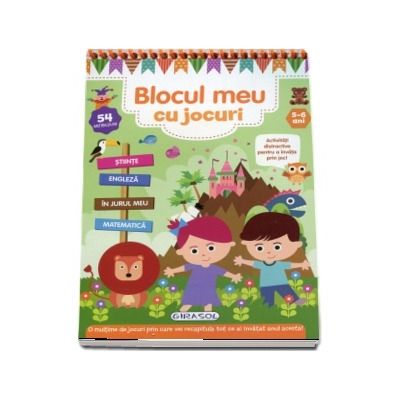 Blocul meu cu jocuri 5-6 ani