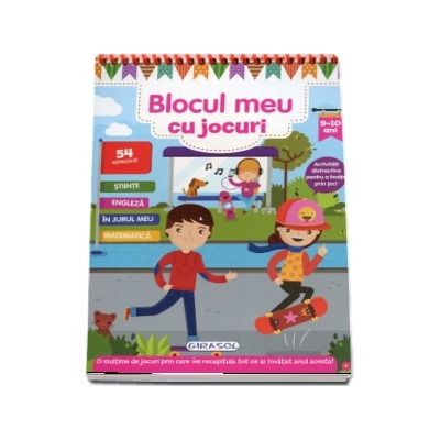 Blocul meu cu jocuri 9-10 ani