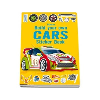 Build your own cars sticker book