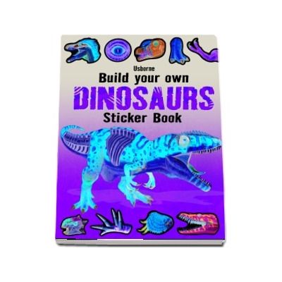 Build your own dinosaurs sticker book