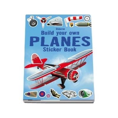 Build your own planes sticker book