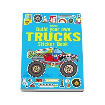 Build your own trucks sticker book