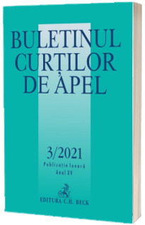 Buletinul Curtilor de Apel nr. 3/2021