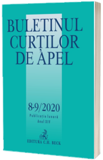 Buletinul Curtilor de Apel nr. 8-9/2020