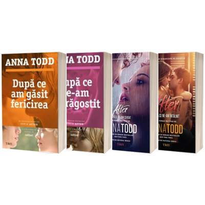 Bundle 4 carti - Dupa ce am gasit fericirea, Dupa ce ne-am certat, Dupa ce ne-am indragostit si Dupa ce ne-am intalnit