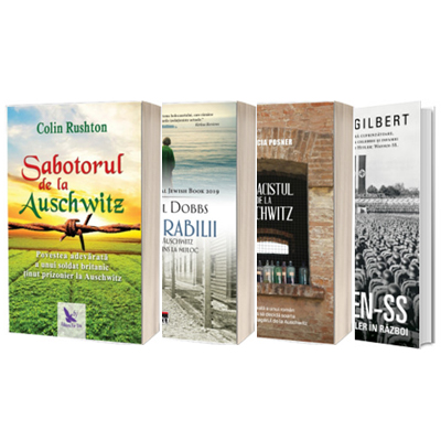 Bundle 4 carti - Farmacistul de la Auschwitz, Indezirabilii, Sabotorul de la Auschwitz si WAFFEN SS. Armata lui Hitler in razboi