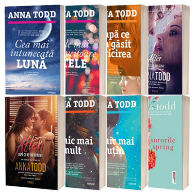 Bundle 8 carti, autor Anna Todd