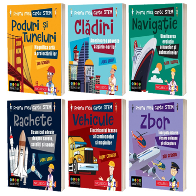 Bundle STEM - 6 carti de cultura generala