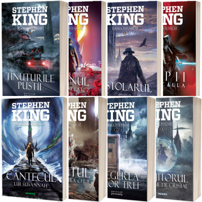 Bundle Stephen Edwin King, 8 carti cu suspans