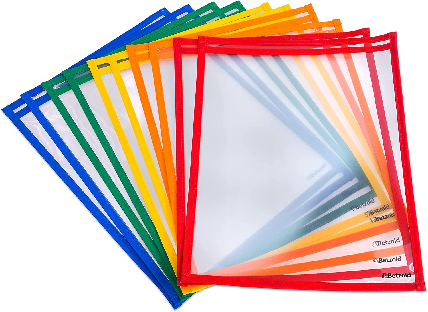 Buzunare transparente A4 reutilizabile pentru invatare