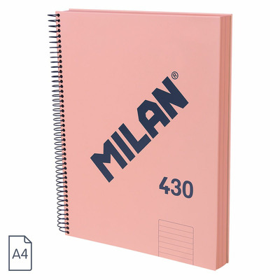 Caiet A4 120 file romana spira Roz MILAN