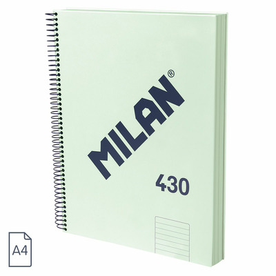 Caiet A4 120 file romana spira Verde MILAN